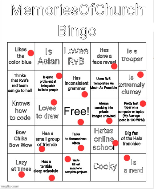 *is googling bingo cards | made w/ Imgflip meme maker