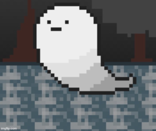 Teaser art: Meet smol soul an enemy you sadly have to slay in the game :c (Im releasing the demo for the game later today!) | made w/ Imgflip meme maker