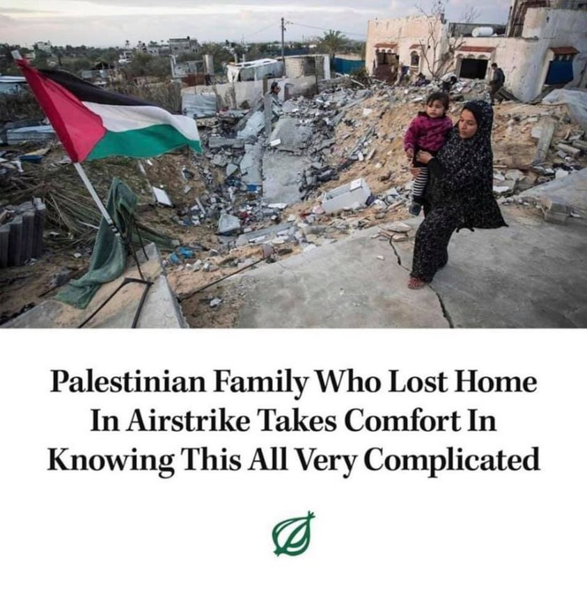 Palestinian Family this is all very complicated Blank Meme Template