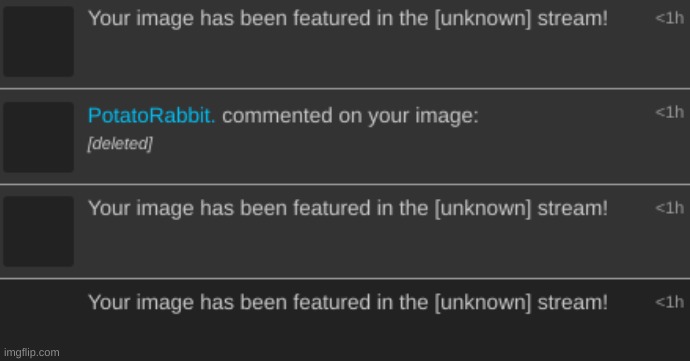 so does this mean the stream was deleted? or what | made w/ Imgflip meme maker