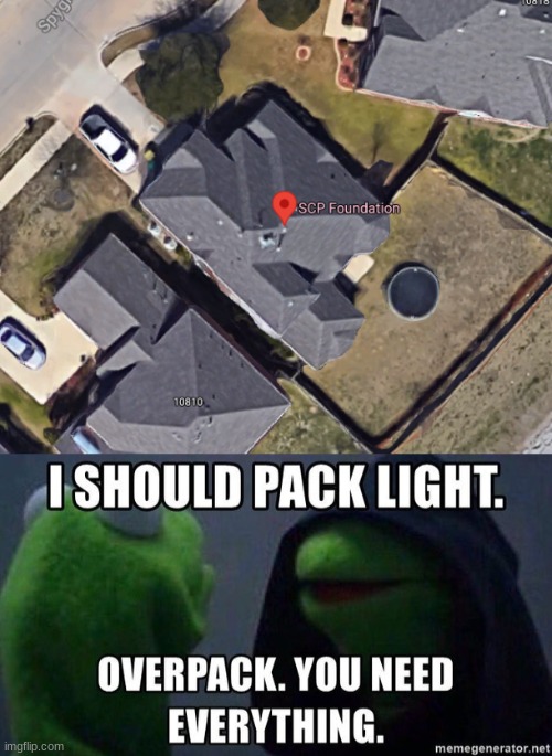 image tagged in scp meme,google maps,memes,meme | made w/ Imgflip meme maker