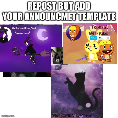 image tagged in repost,announcement | made w/ Imgflip meme maker