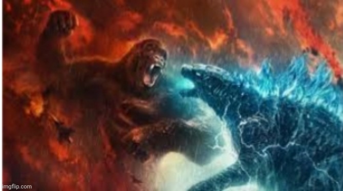 Godzilla vs kong | image tagged in godzilla vs kong | made w/ Imgflip meme maker