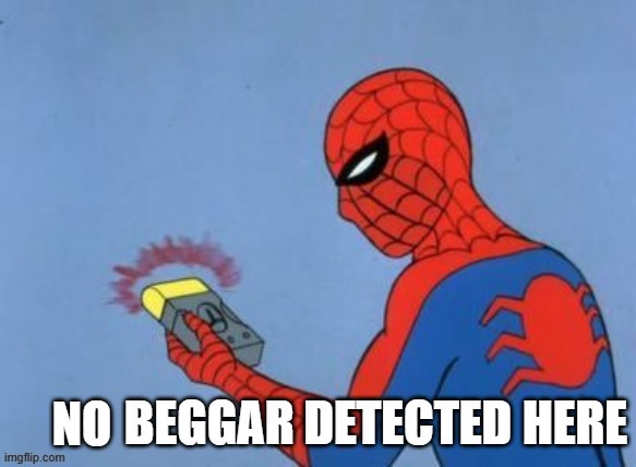 UPVOTE BEGGAR DETECTED | HERE NO | image tagged in upvote beggar detected | made w/ Imgflip meme maker