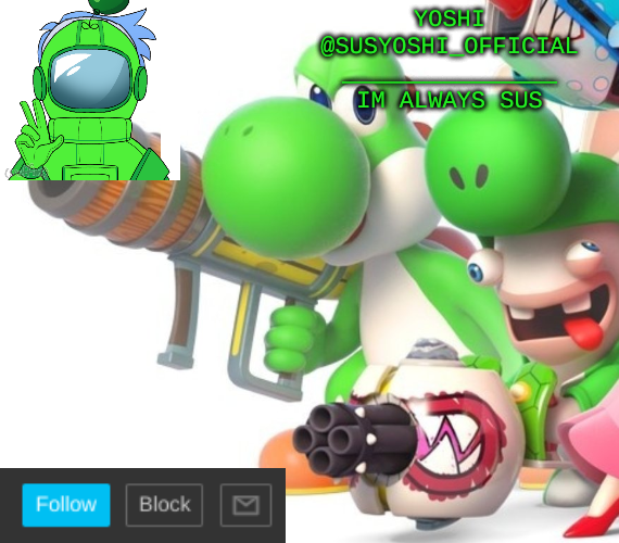 Yoshi_Official Announcement Temp v4 Blank Meme Template