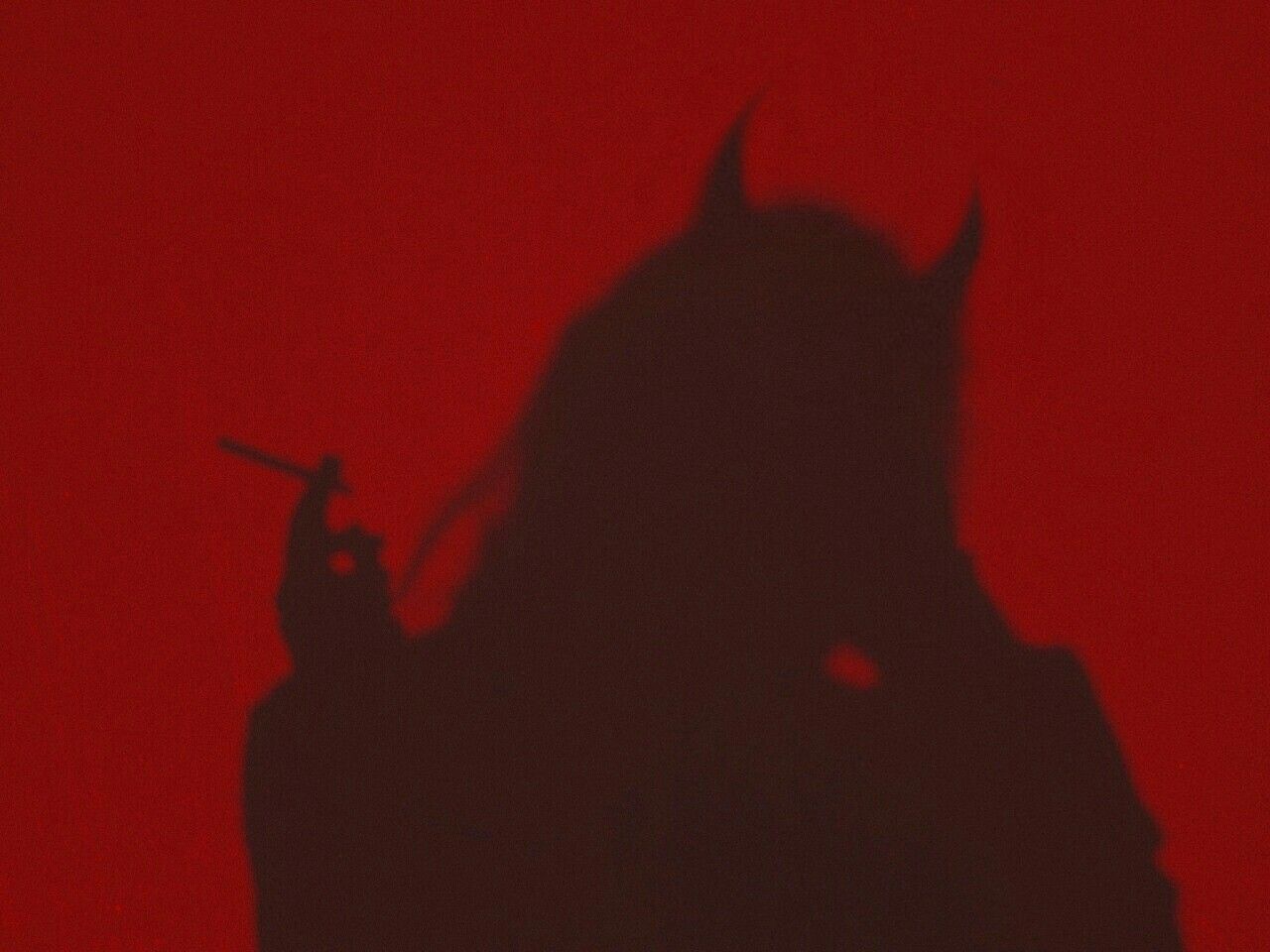 High Quality Devil Gal Silhouette Blank Meme Template