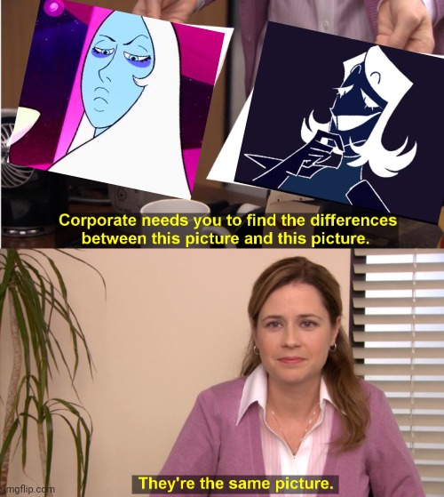 i'm not sorry | image tagged in pam theyre the same picture | made w/ Imgflip meme maker