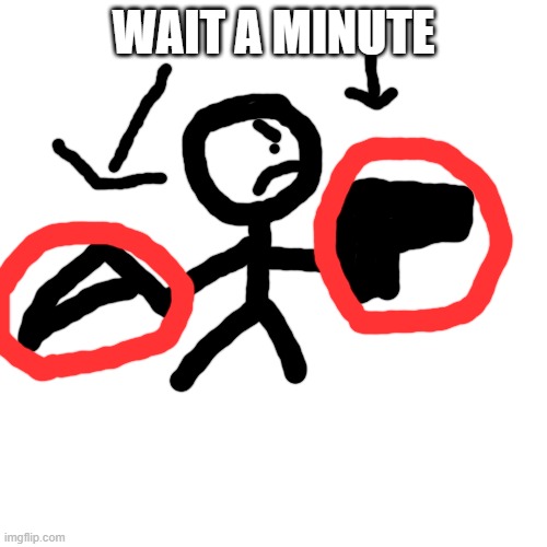 Blank Transparent Square Meme | WAIT A MINUTE | image tagged in memes,blank transparent square | made w/ Imgflip meme maker