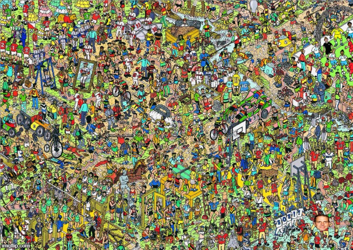 Where's Wally | image tagged in where's wally | made w/ Imgflip meme maker