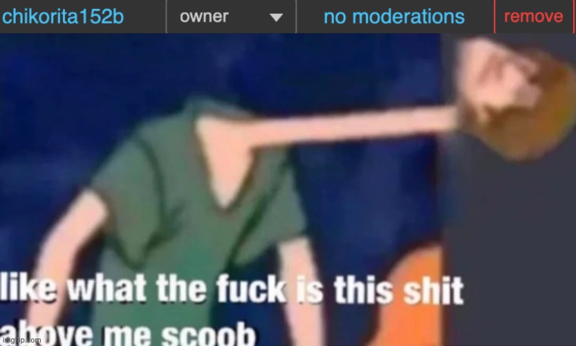 image tagged in like what the f ck is this sh t above me scoob | made w/ Imgflip meme maker