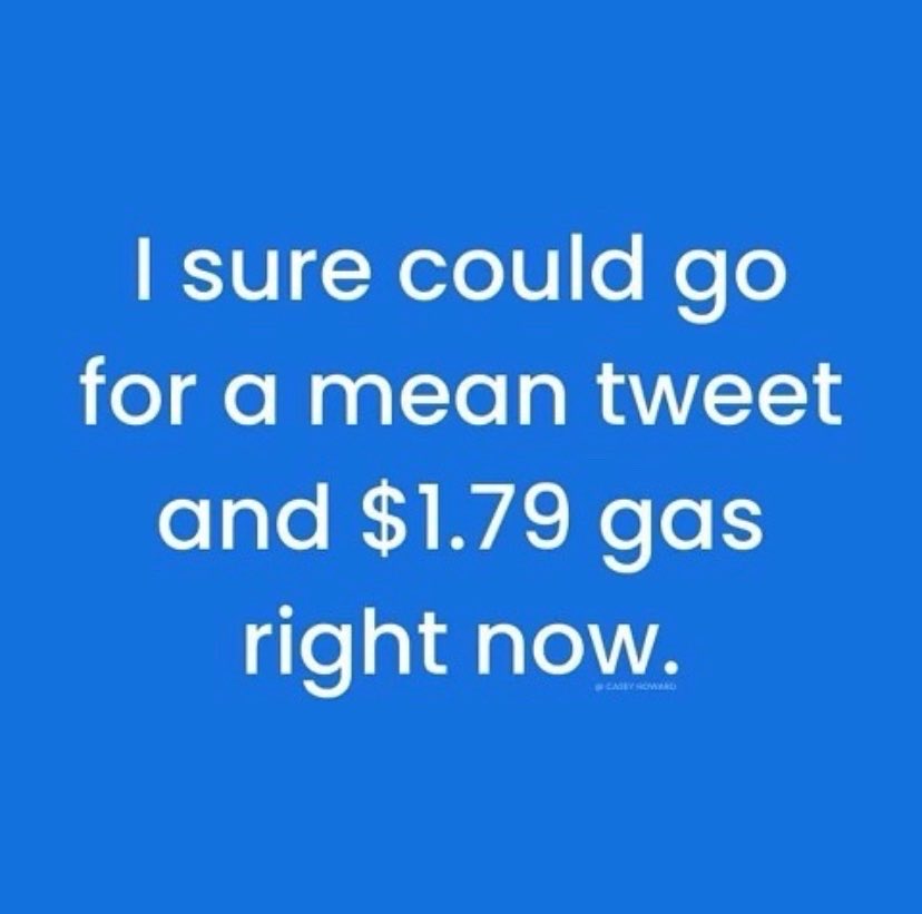 Mean Tweets & Cheap Gas Blank Meme Template