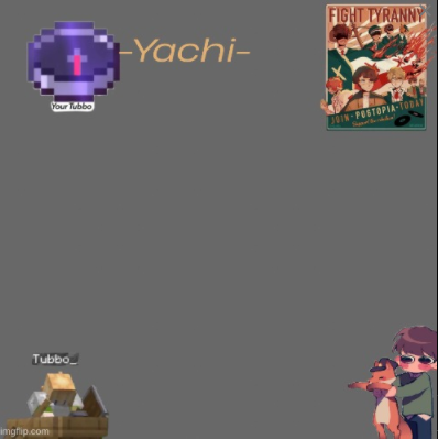 Yachis Tubbo temp Blank Meme Template