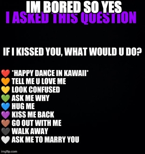 well idk boredom go brrrrr | IM BORED SO YES | image tagged in 0-0 | made w/ Imgflip meme maker
