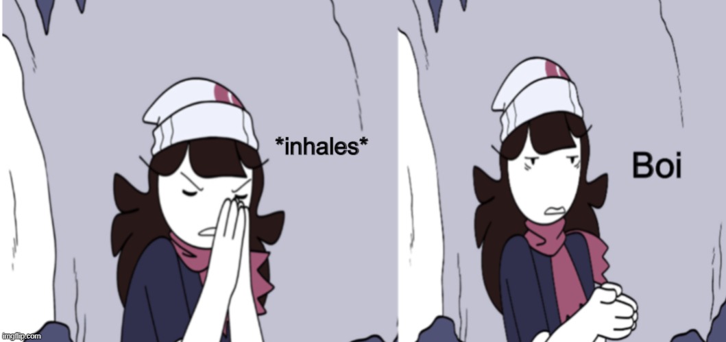 h | image tagged in jaiden animations boi | made w/ Imgflip meme maker