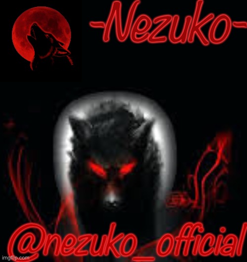 Nezuko’s wolf tEmplate Blank Meme Template