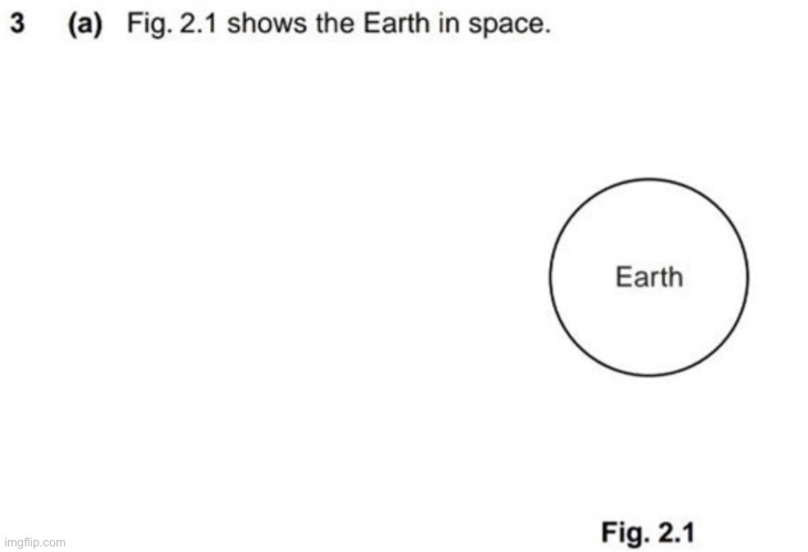 The earth in space | made w/ Imgflip meme maker