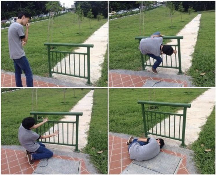High Quality Fence for dummies Blank Meme Template