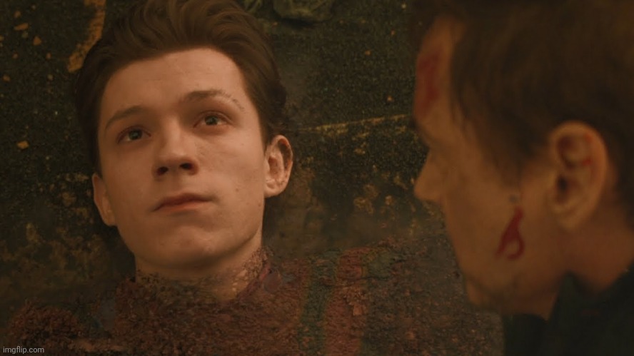 Mr Stark I don't feel so good | image tagged in mr stark i don't feel so good | made w/ Imgflip meme maker