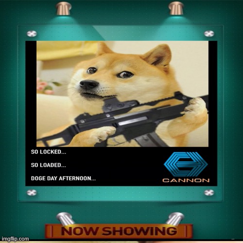 image tagged in doge,retro,canon,action,adventure | made w/ Imgflip meme maker