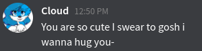 I'm not cute though- Blank Meme Template