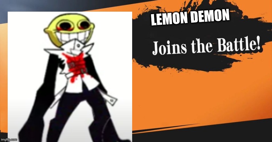 I dont care what people say i like this version of the lemon demon | LEMON DEMON | image tagged in smash bros,friday night funkin,fnf,lemon demon,gaming,rythme | made w/ Imgflip meme maker