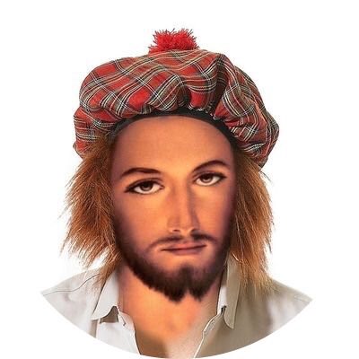 High Quality Scottish Jesus Blank Meme Template