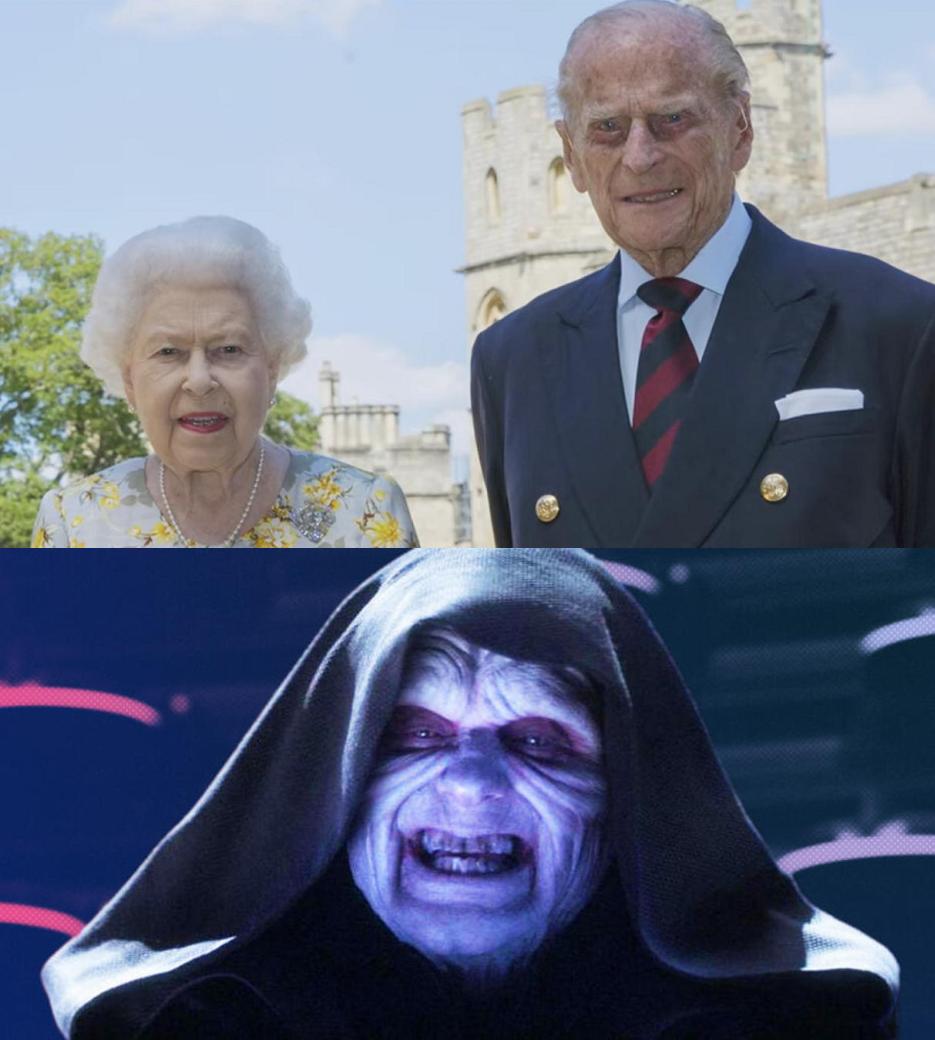King Palpatin Blank Meme Template