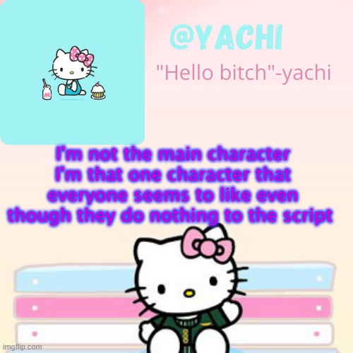 Yachi hello kitty temp-Fondue - Imgflip