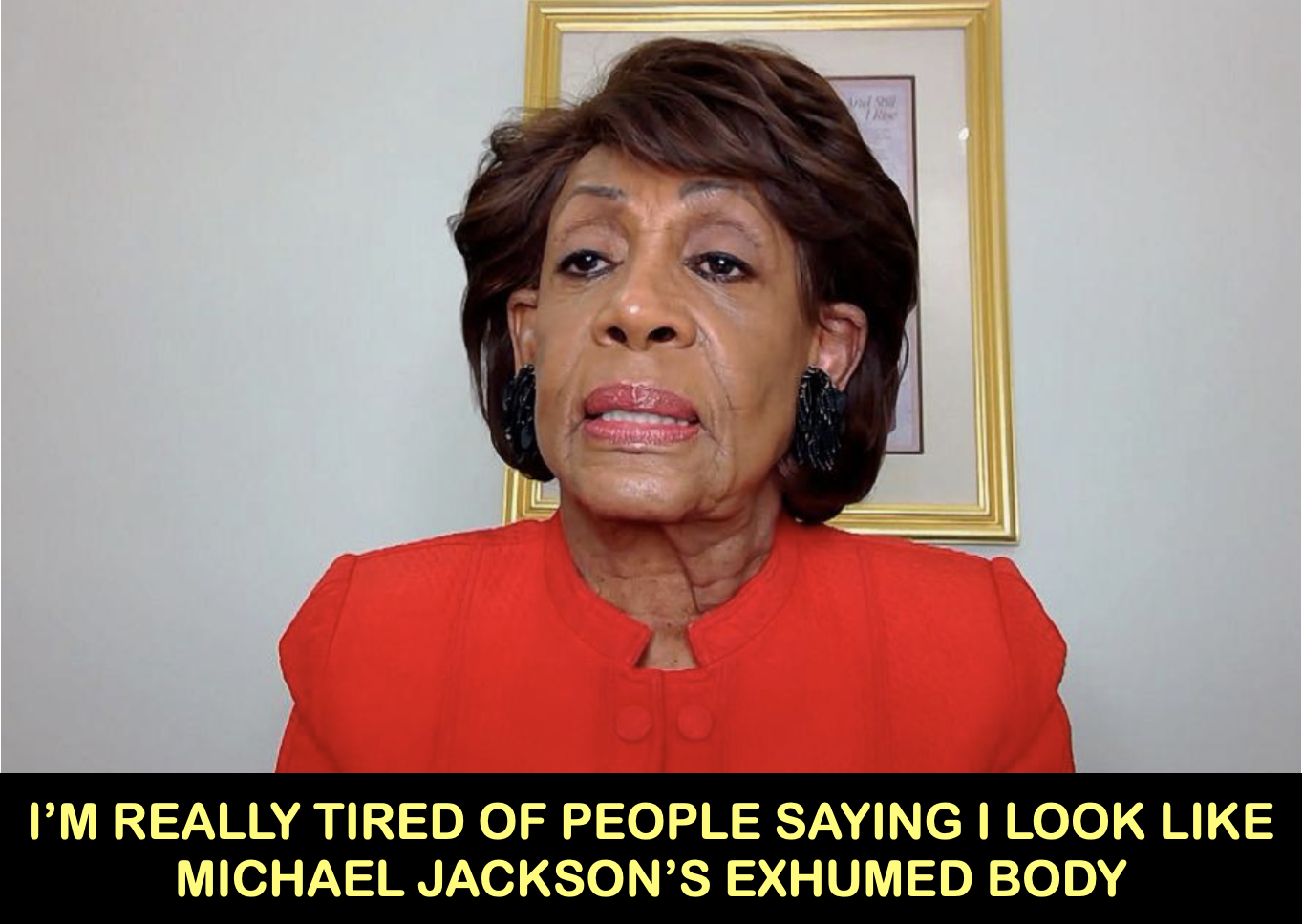 Maxine or Michael Blank Meme Template