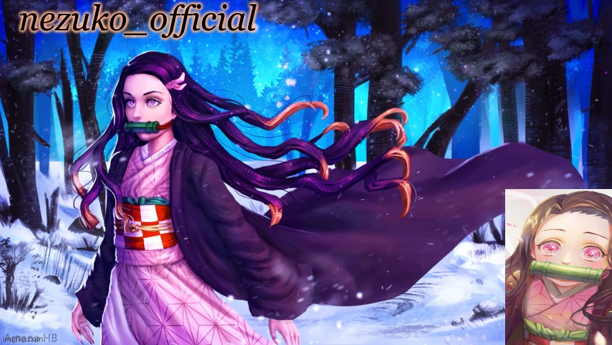 Nezuko template tysm Norah Blank Meme Template