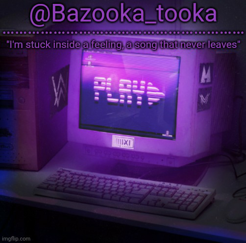 Bazooka's Play Alan Walker template Blank Meme Template