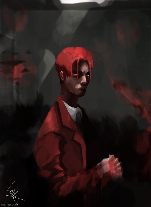 Mr.Redd he kinda cute ngl..... | made w/ Imgflip meme maker