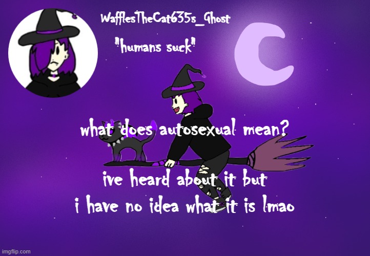 . | what does autosexual mean? ive heard about it but i have no idea what it is lmao | made w/ Imgflip meme maker