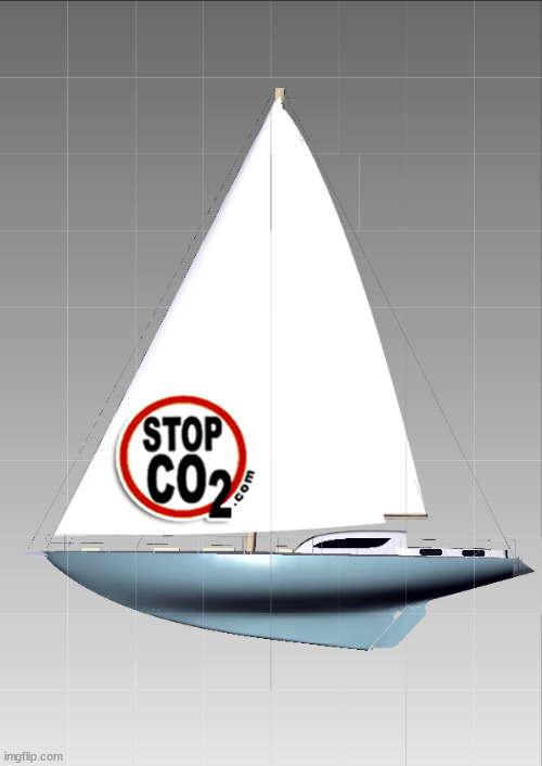 STOPCO2 SOLAR CARGO | image tagged in solar power,sailboat,climate change,invest | made w/ Imgflip meme maker