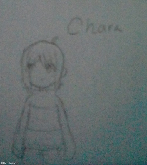 Chara art | image tagged in chara,undertale art | made w/ Imgflip meme maker