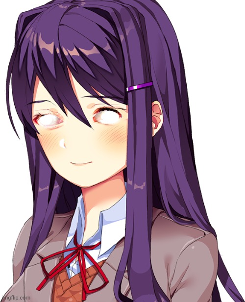 Eyeless Yuri | image tagged in eyeless yuri | made w/ Imgflip meme maker