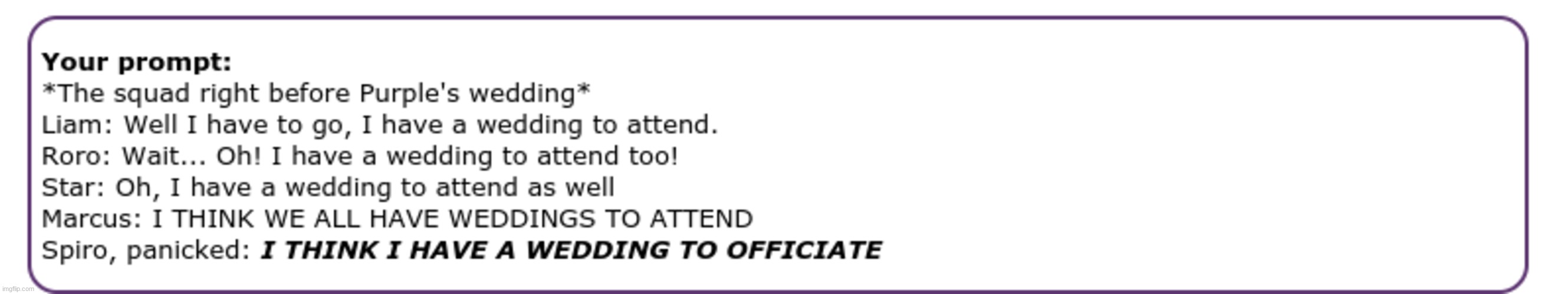 WHY AM I GETTING MARRIED- | made w/ Imgflip meme maker