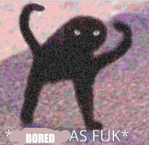ANGRY AS FUK | BORED | image tagged in angry as fuk | made w/ Imgflip meme maker