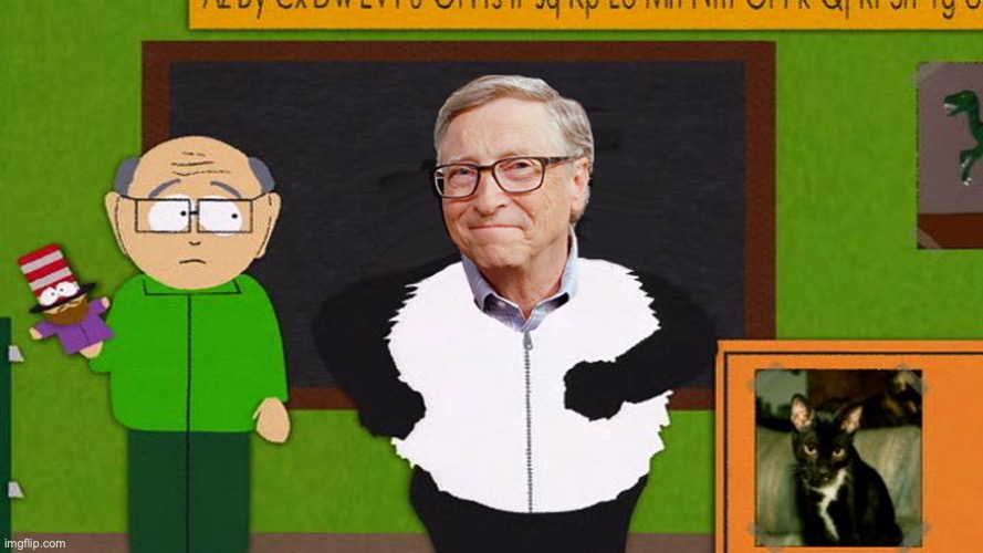 Bad boy in the workplace | image tagged in south park,sexual harassment,bill gates | made w/ Imgflip meme maker
