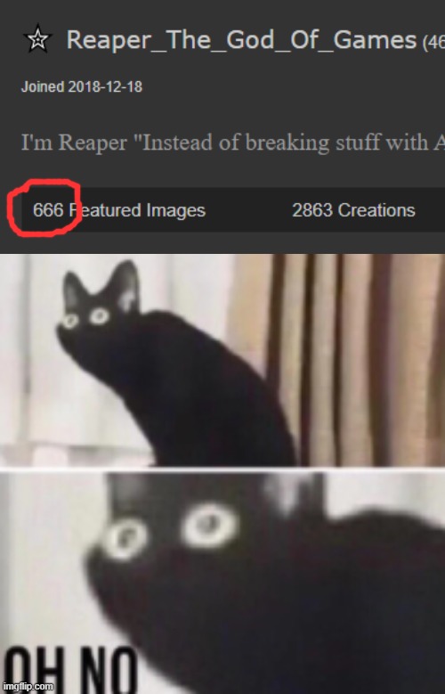 APPROVE THIS IMMEDIATELY! | image tagged in oh no cat,666,hell,save me,oh shit | made w/ Imgflip meme maker