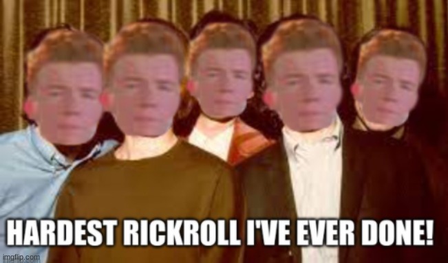 Great music, bro | image tagged in rolling stones,rickroll,funny | made w/ Imgflip meme maker