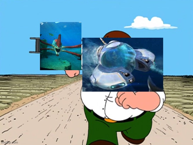 My day portrayed in one image | image tagged in peter griffin running away | made w/ Imgflip meme maker