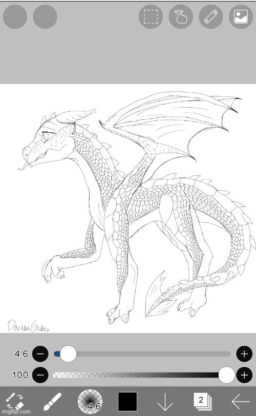 Dragon | image tagged in dragons,drawing,art,reeeee | made w/ Imgflip meme maker