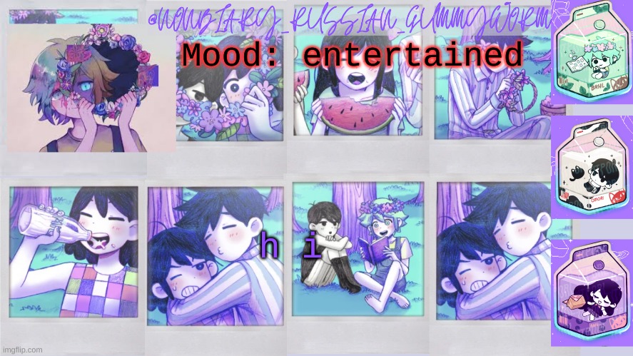 this stream is so ded at night | Mood: entertained; h i | image tagged in nonbinary_russian_gummy omori photos temp | made w/ Imgflip meme maker