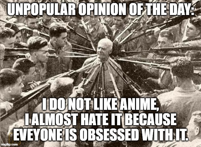 I hate anime | image tagged in europe,america | made w/ Imgflip meme maker