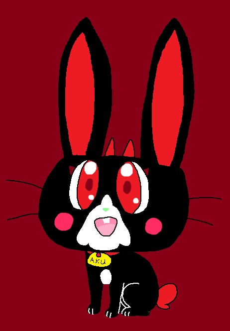 High Quality Bunny Aku (it is a girl) Blank Meme Template