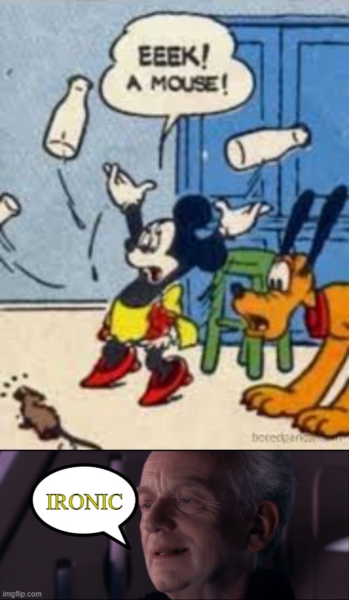 Fear Your Own Kind | IRONIC | image tagged in palpatine ironic | made w/ Imgflip meme maker