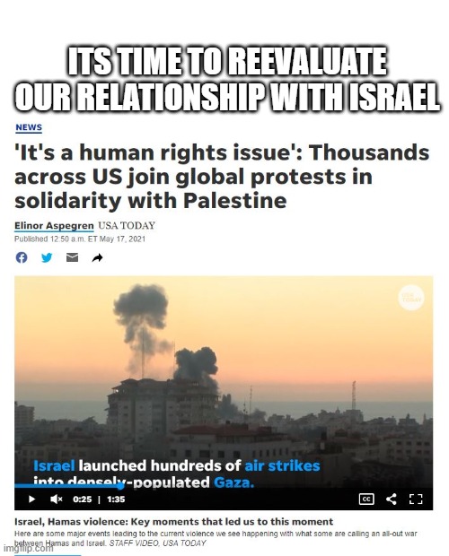 For saying they are trying to avoid civilian casualties, they sure are killing a lot of them | ITS TIME TO REEVALUATE OUR RELATIONSHIP WITH ISRAEL | made w/ Imgflip meme maker