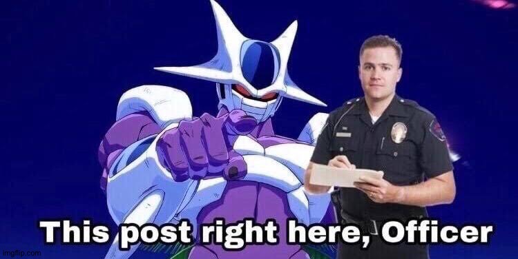 This post Right here Officer | image tagged in this post right here officer | made w/ Imgflip meme maker