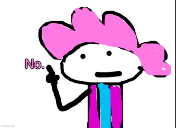 alwayzbread points at words | No. | image tagged in alwayzbread points at words | made w/ Imgflip meme maker